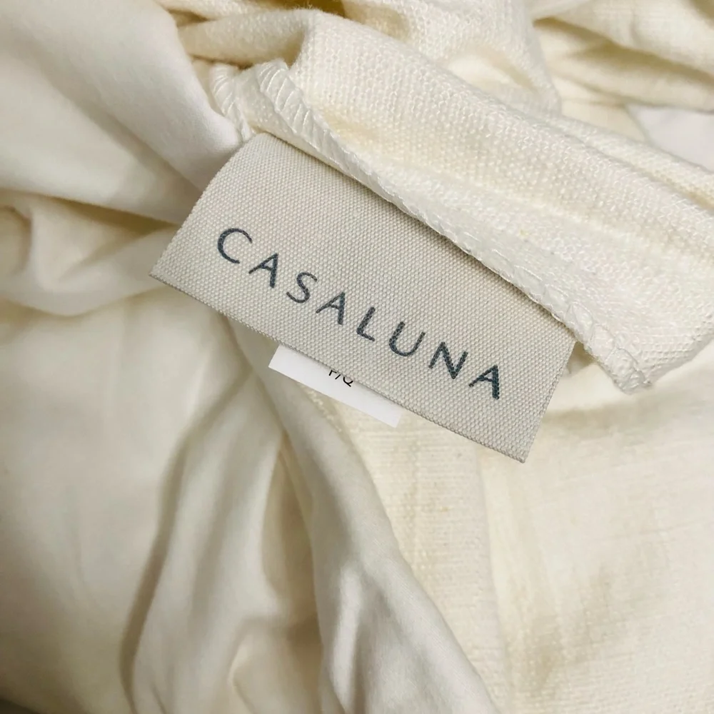 Heavyweight Linen Blend Duvet Cover NO Pillow Sham INCLUDED - Casaluna™